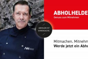 Sternekoch Alexander Herrmann kooperiert mit Gastroplattform Abholhelden