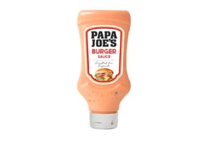 Neue Burgersauce von Papa Joe‘s: Feuer und Flamme für echten Burger-Geschmack